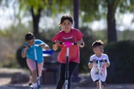 Family Walks With Kids in Peoria Arizona