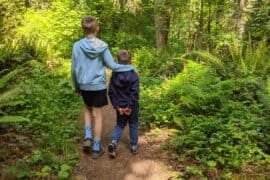 Family Walks With Kids in Redmond Washington