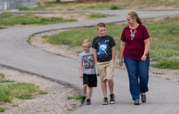 Family Walks With Kids in West Valley City Utah