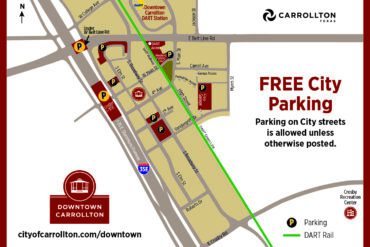 Free Parking in Carrollton Texas