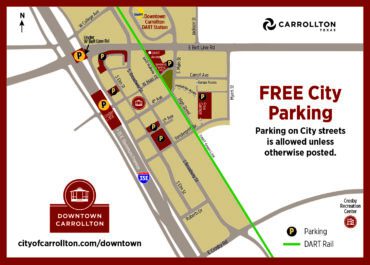 Free Parking in Carrollton Texas