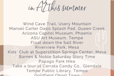 Free Things to do with Kids in Queen Creek Town Arizona