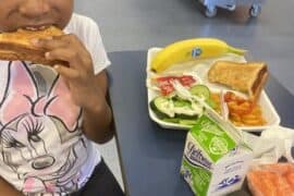 Free eating place for kids in Hawthorne California