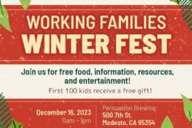 Free eating place for kids in Modesto California