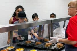 Free eating place for kids in Peoria Arizona