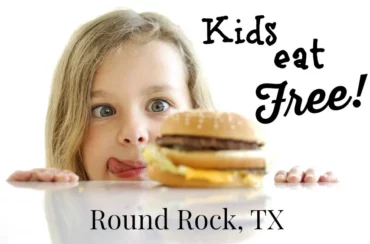 Free eating place for kids in Round Rock Texas