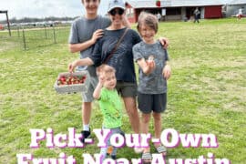 Fruit Picking for Kids in Round Rock Texas