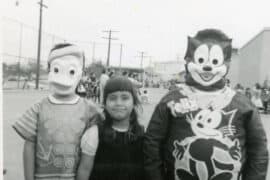 Halloween in East Los Angeles California