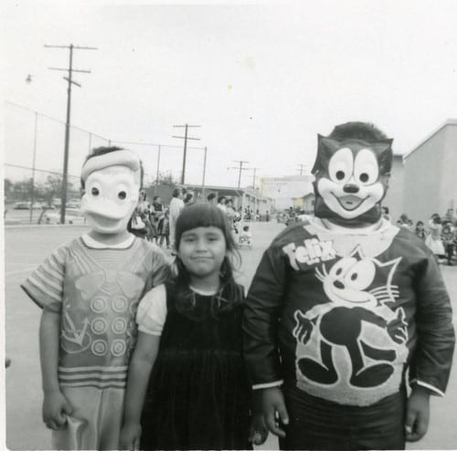 Halloween in East Los Angeles California