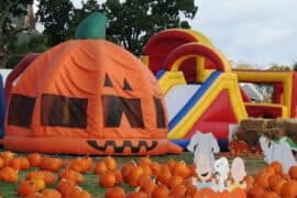 Halloween in Flower Mound town, Texas