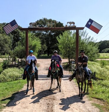 Horse Riding in Spring Texas