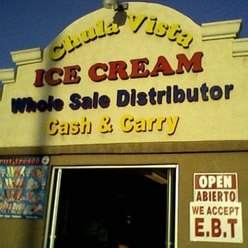 Ice Cream Places in Chula Vista California