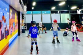 Ice Skating in Ang Mo Kio