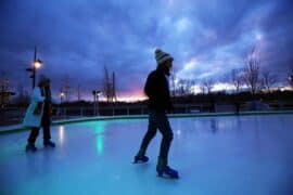 Ice Skating in Dublin California