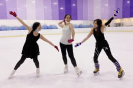 Ice Skating in Kallang