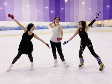 Ice Skating in Kallang