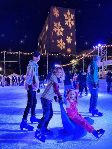 Ice Skating in Orange California