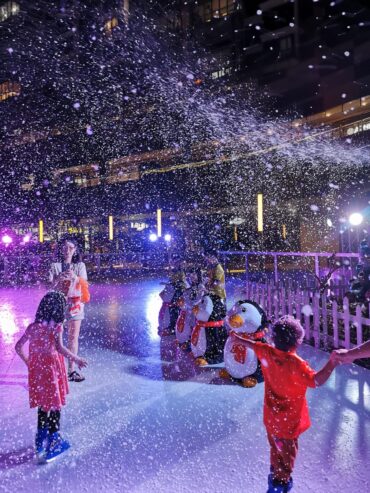 Ice Skating in Punggol