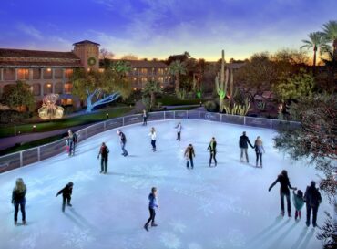 Ice Skating in Queen Creek Town Arizona