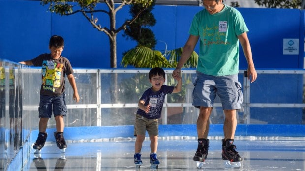 Ice Skating in Tustin California