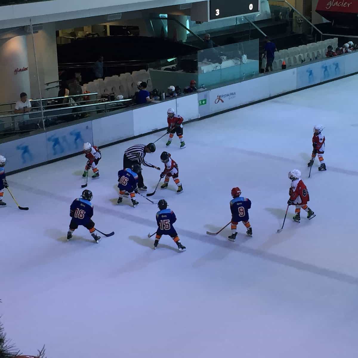 Ice Skating in Wan Chai Hong Kong Island