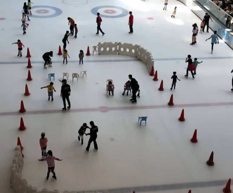 Ice Skating in Wong Tai Sin Kowloon