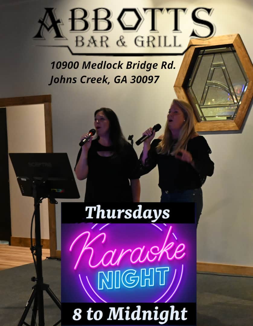 Karaoke in Johns Creek Georgia