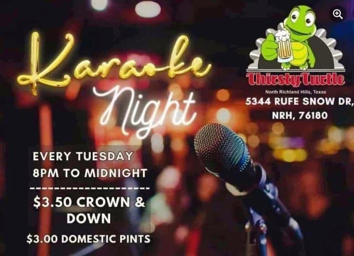 Karaoke in North Richland Hills Texas