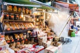 Markets in Central and Western Hong Kong Island