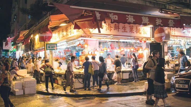 Markets in Kwun Tong Kowloon