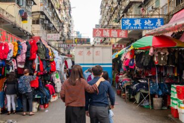 Markets in Sham Shui Po Kowloon