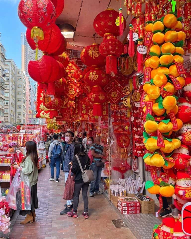 New Years Eve with Family in Sham Shui Po Kowloon