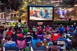 Outdoor Cinemas in Baytown Texas