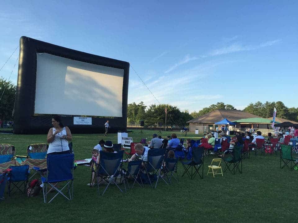 Outdoor Cinemas in Johns Creek Georgia