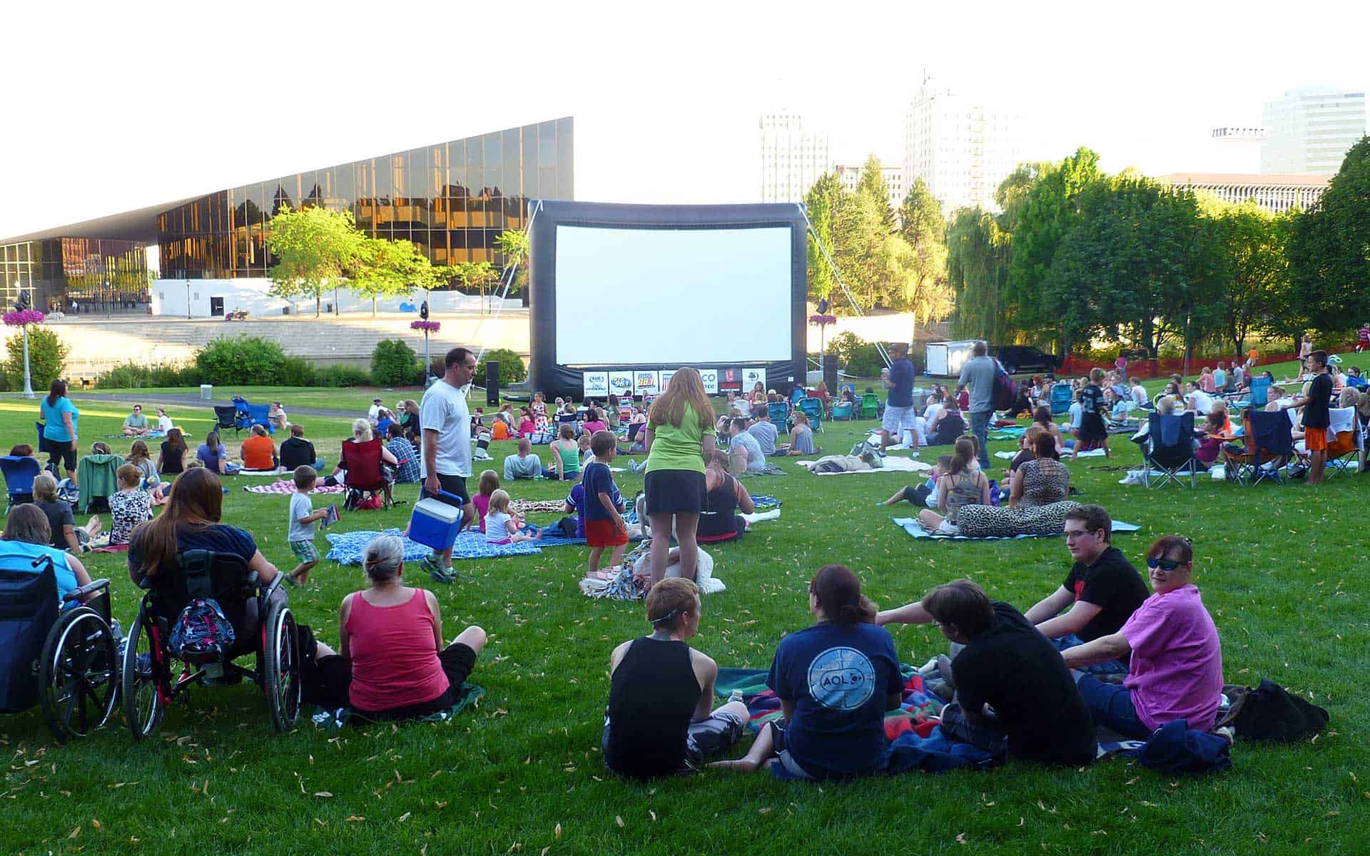 Outdoor Cinemas in Spokane Washington