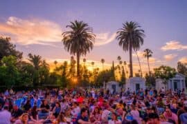 Outdoor Cinemas in Tustin California