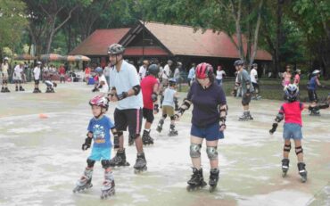 Roller Skating in Bishan