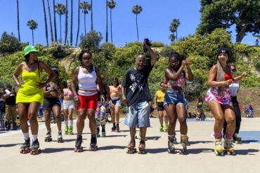 Roller Skating in East Los Angeles California