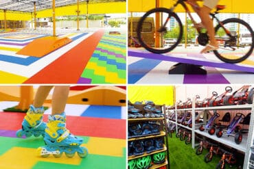 Roller Skating in Punggol