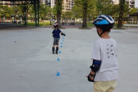 Roller Skating in Sembawang