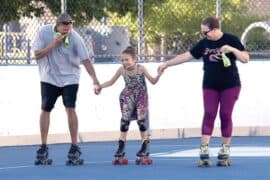 Roller Skating in Tracy California