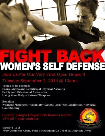 Self Defence Classes in Pleasanton California