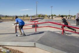 Skate Parks in Queen Creek Town Arizona