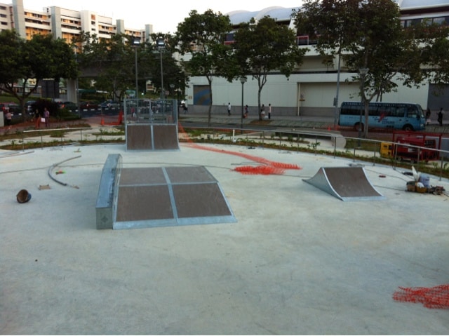 Skate Parks inÂ Sengkang