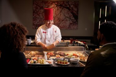 Teppanyaki in Flower Mound town, Texas