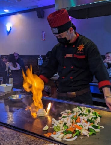 Teppanyaki in Roseville California