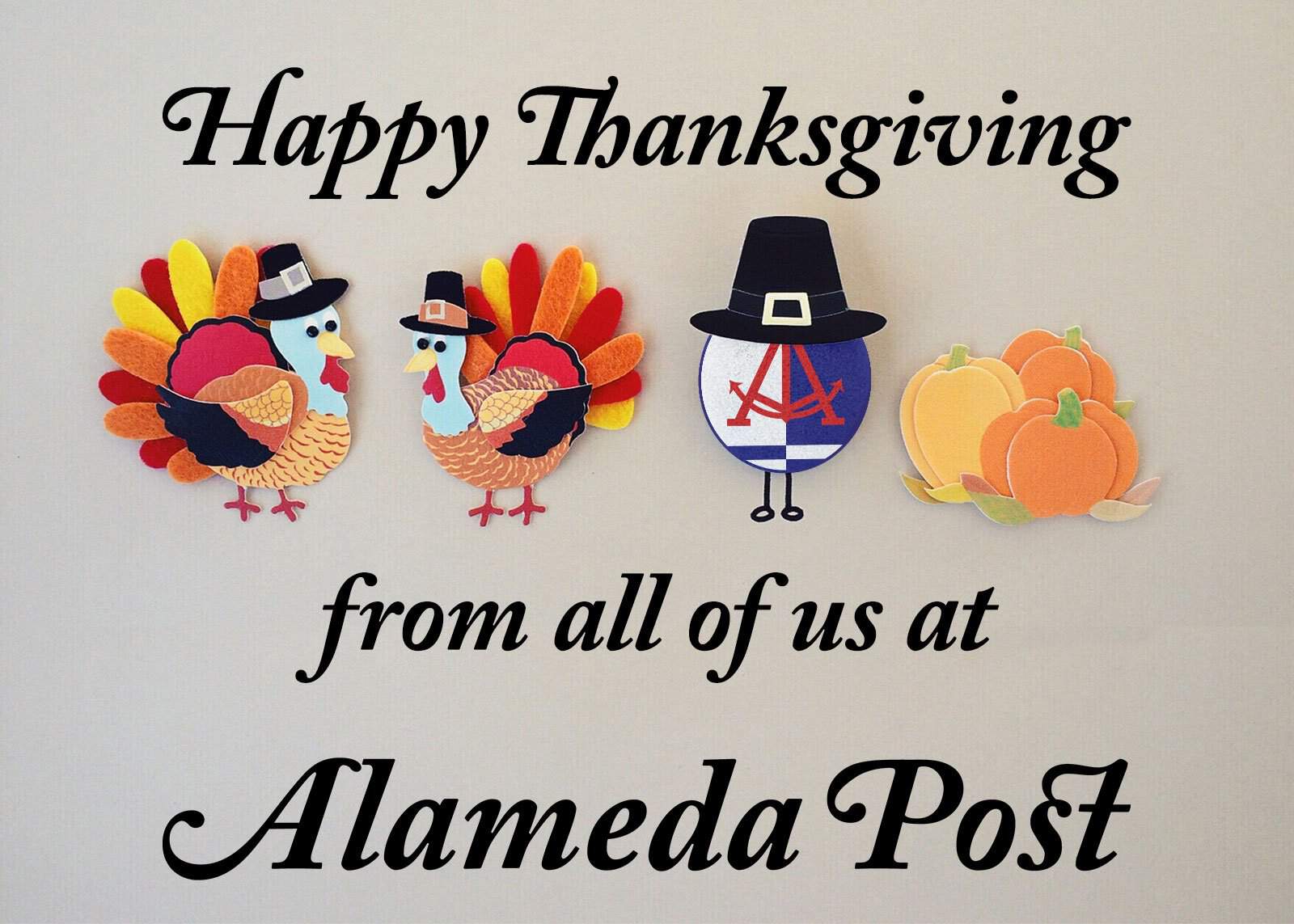 Thanksgiving in Alameda California