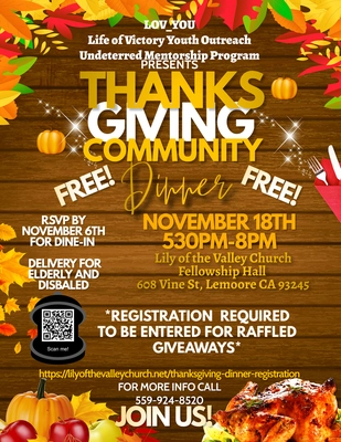 Thanksgiving in Bakersfield California