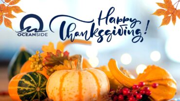 Thanksgiving in Oceanside California