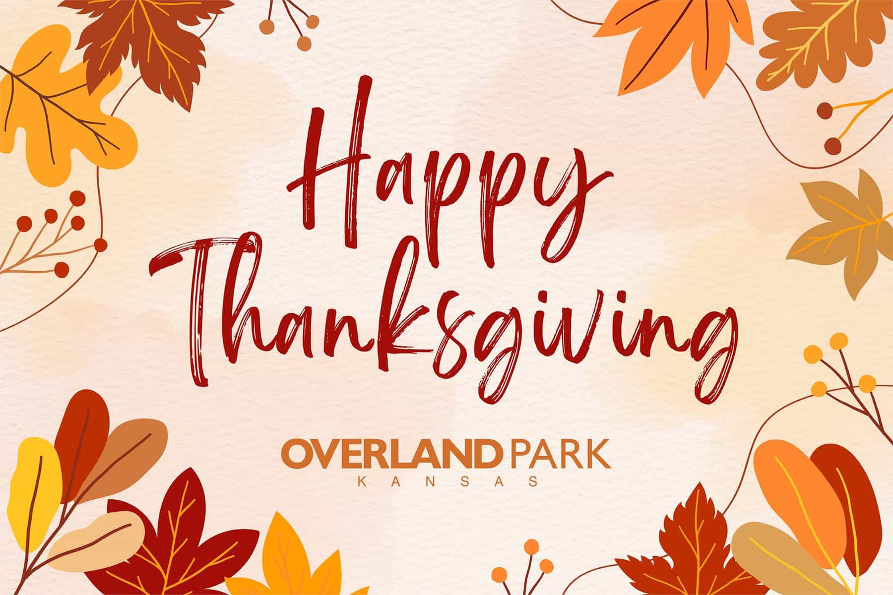 Thanksgiving in Overland Park Kansas